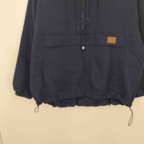 ジェーシーペニー JC Penney 別注 THE FOX & BE A TIGER ロゴ刻印パッチ ハーフジップ 撥水アノラックプルオーバー メンズ JPN:M