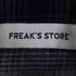 フリークスストア FREAKS STORE 25AW Relax Fit リラックスフィット ブリーチ加工 オンブレチェック ネルシャツ メンズ JPN:L
