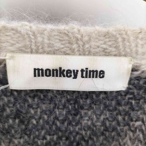 モンキータイム MONKEY TIME MOHAIR DIA CN/ニット メンズ JPN:1