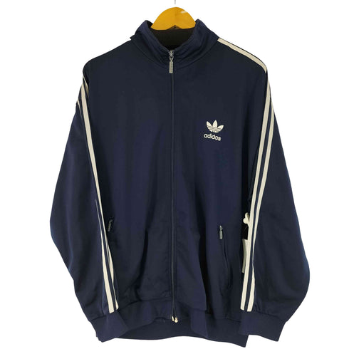 アディダス adidas 90S ロゴ刺繍 トラックジャケット メンズ import:L