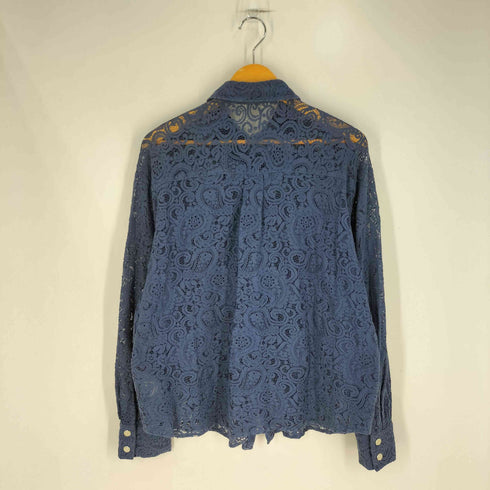 エルノロゼット Ellno Loset カットアウト レース シャツ レディース