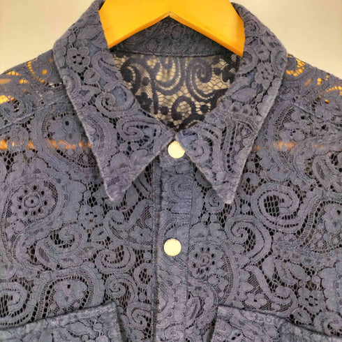 エルノロゼット Ellno Loset カットアウト レース シャツ レディース