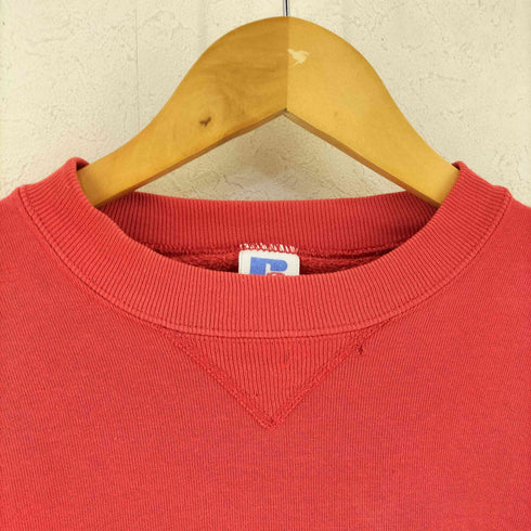 ラッセルアスレチック RUSSELL ATHLETIC 80S USA製 前Vガゼット DAWGS カレッジスウェット メンズ import:L