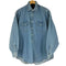 ギャップ Gap 90S デニム L/S シャツ メンズ import:L