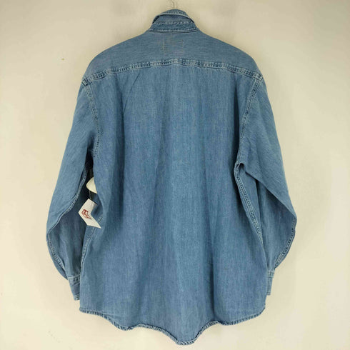 ギャップ Gap 90S デニム L/S シャツ メンズ import:L