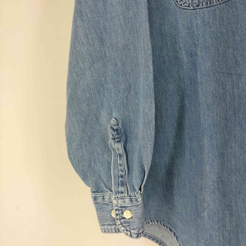ギャップ Gap 90S デニム L/S シャツ メンズ import:L