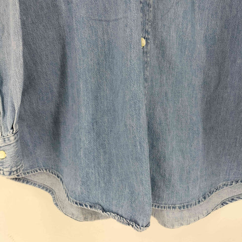 ギャップ Gap 90S デニム L/S シャツ メンズ import:L