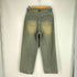 GO JEANS タック ワイド デニム メンズ import:S