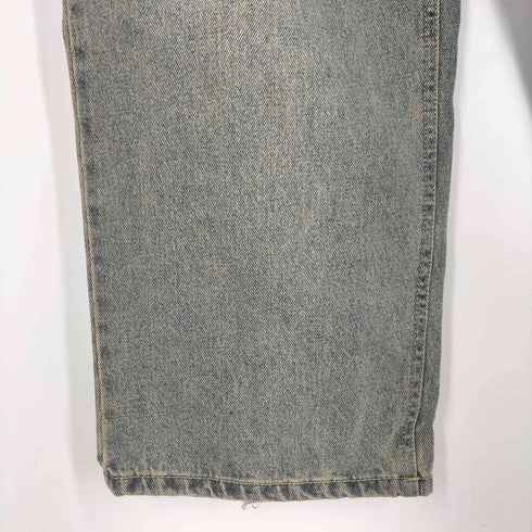 GO JEANS タック ワイド デニム メンズ import:S