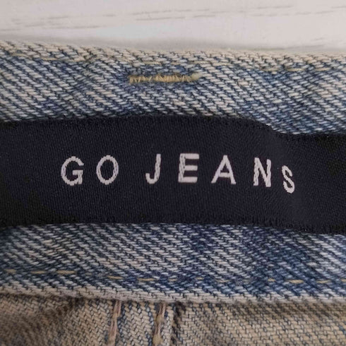 GO JEANS タック ワイド デニム メンズ import:S