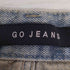 GO JEANS タック ワイド デニム メンズ import:S
