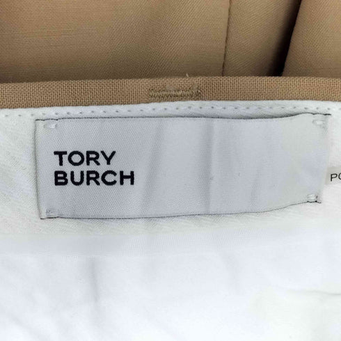 トリーバーチ TORY BURCH ウール センタープレス ワイドスラックス レディース 6