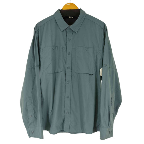 REI COOP ナイロン L/S シャツ メンズ import:L