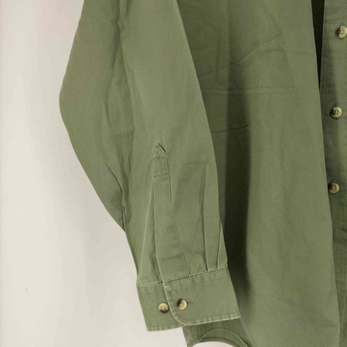 エルエルビーン L.L.Bean WRINKLE RESISTANT コットン L/S BDシャツ メンズ import:L