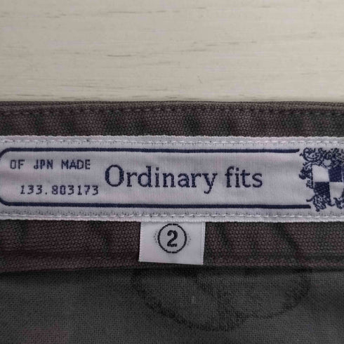 オーディナリーフィッツ Ordinary fits コインポケット 5P コットン チノパンツ メンズ JPN:2