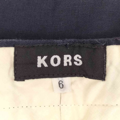 マイケルコース Michael Kors 2タックリネンパンツ レディース 6