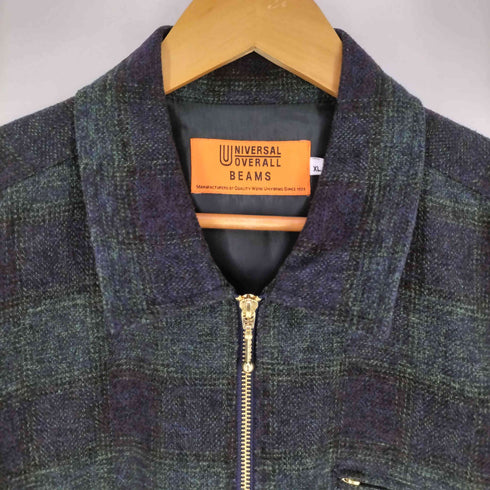 ユニバーサルオーバーオール UNIVERSAL OVERALL Check Truck Jacket メンズ JPN:XL