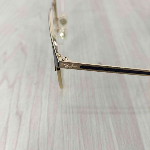 レイバン Ray-Ban ボストン メタルフレーム 伊達メガネ メンズ 55□18