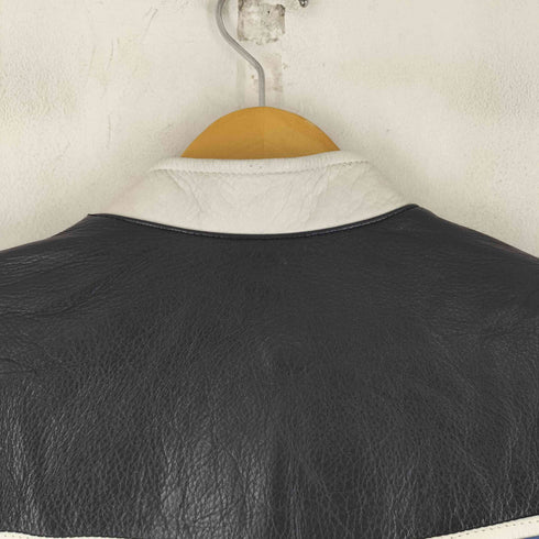 WALT MICKEL USA製 レザー レーシングジャケット メンズ JPN:XL