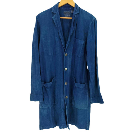 ブルーブルー BLUE BLUE リネン ショップコート メンズ JPN:2