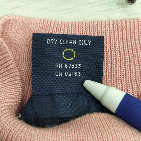 ラルフローレン RALPH LAUREN レーヨン100 タートルネック ノースリーブニット レディース import:M