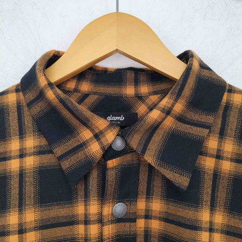 グラム glamb 4XL Check SH フォーエックスエルチェックシャツ メンズ M/FREE