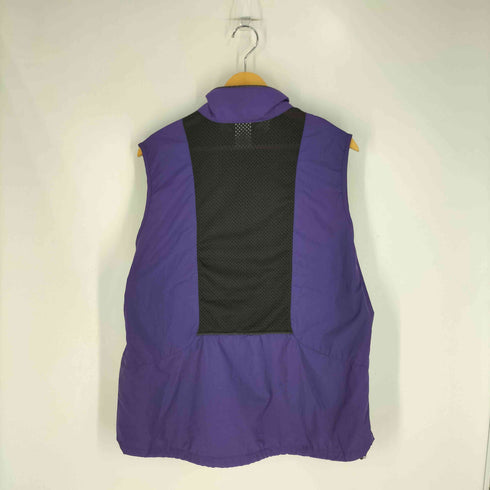 レイ REI オーバルロゴ メッシュ切替 ハーフジップ シェルベスト レディース import:XL