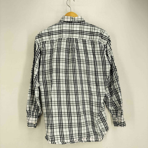 バーバリーズ BURBERRYS 90S RODEO CLUB ロゴ刺繍 ノバチェック ボタンダウン L/S シャツ メンズ import:L