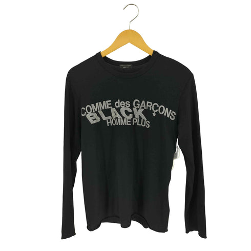 コムデギャルソンオムプリュス COMME des GARCONS HOMME PLUS 00S AD2002 ロゴプリント ウール カットソー メンズ