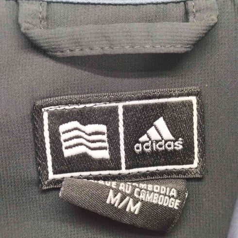 アディダス adidas GOLF 刺繍ロゴ ハーフジップ ベスト メンズ M