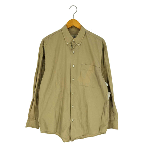 エディーバウアー Eddie Bauer 00S 白タグ ストライプ BD シャツ メンズ import:S