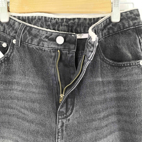 CHUU ウエストレース デニムパンツ レディース US:28-29