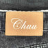 CHUU ウエストレース デニムパンツ レディース US:28-29