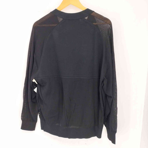 アンダーカバー UNDERCOVER シアーコンビネーションニットカーディガン メンズ JPN:L