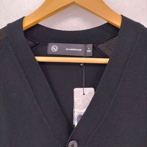 アンダーカバー UNDERCOVER シアーコンビネーションニットカーディガン メンズ JPN:L
