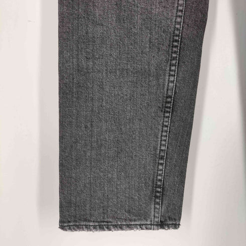 マウジー moussy PLAIN JEANS BLK STRAIGHT SLIM レディース 27inch