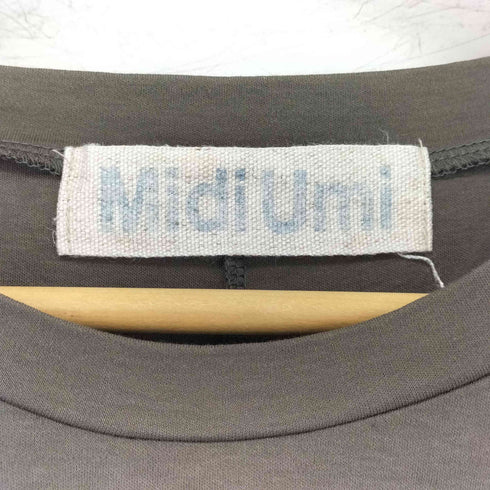 ミディウミ MidiUmi クルーネック ショートスリーブ カットソー レディース