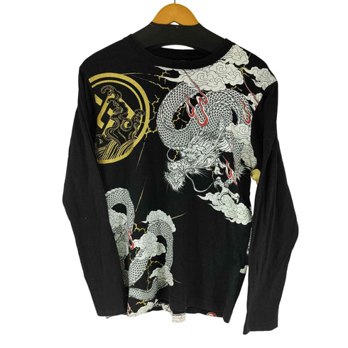 BULLET NOISE 和柄プリント L/S Tシャツ メンズ JPN:M