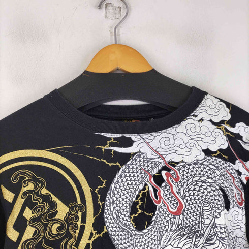 BULLET NOISE 和柄プリント L/S Tシャツ メンズ JPN:M