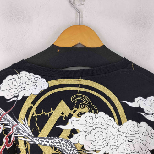 BULLET NOISE 和柄プリント L/S Tシャツ メンズ JPN:M