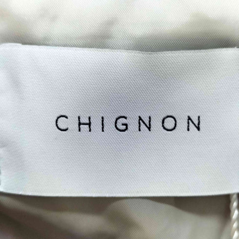 シニヨン Chignon フェイクレザー ジャケット レディース FREE