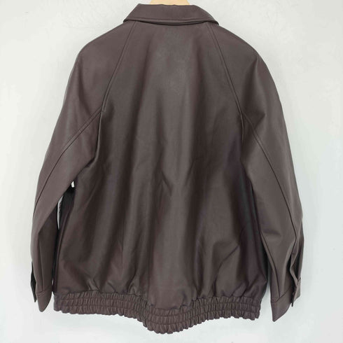 ジーユー GU フェイクレザー オーバーサイズジャケット レディース XXL