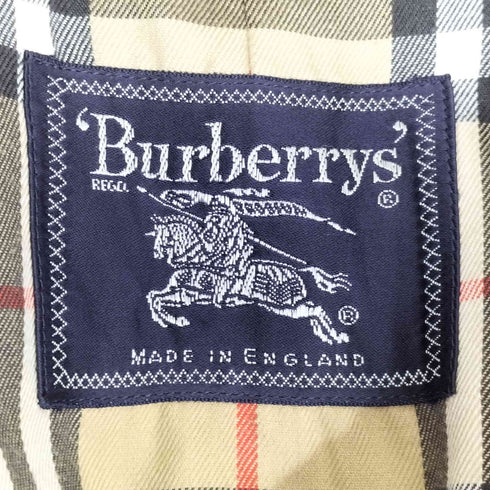バーバリーズ BURBERRYS 裏地ノバチェック ステンカラーコート メンズ