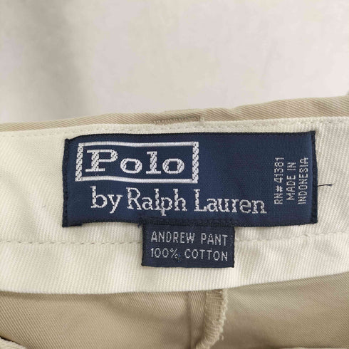 ポロバイラルフローレン Polo by RALPH LAUREN ANDREW PANT 2タックチノパン メンズ 33/30