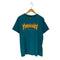 スラッシャー THRASHER フレイムロゴ フロントプリントクルーネックTシャツ メンズ L