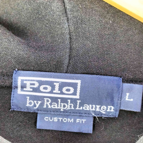 ポロバイラルフローレン Polo by RALPH LAUREN 90-00S CUSTOM FIT ビックポニー刺繍 ナンバー3 プルオーバー パーカー メンズ import:L