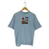 フロントプリントクルーネックTシャツ メンズ M