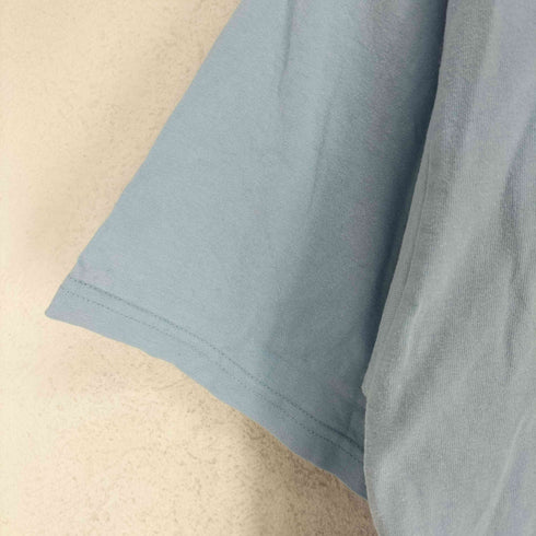 フロントプリントクルーネックTシャツ メンズ M