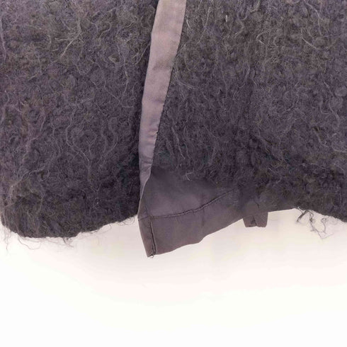 トリココムデギャルソン tricot COMME des GARCONS 03AW モヘヤ混 丸襟ウールジャケット レディース JPN:M
