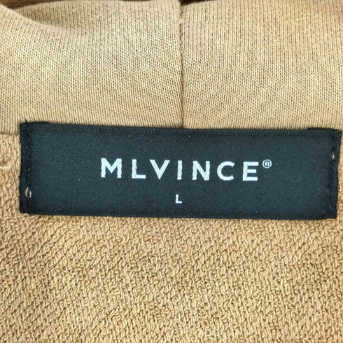 メルヴィンス MLVINCE ロゴプリント インサイドアウト プルオーバーパーカー メンズ import:L